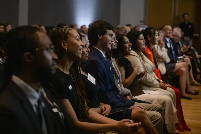 Students at the Second Cohort Ceremony
